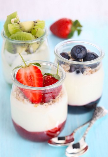 yaourts aux fruits