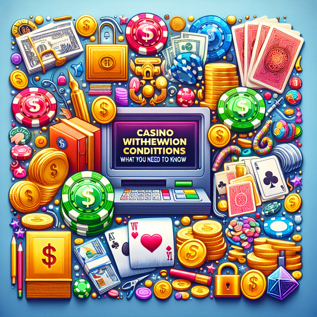 Conditions de Retrait au Casino : Ce qu’il Faut Savoir